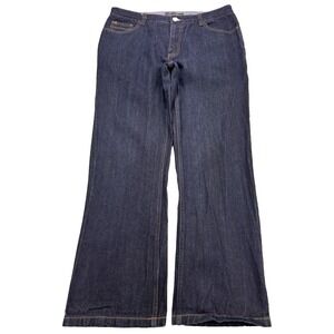 American Classics Russell Simmons Jeans Men 34x30 Relaxed Straight Dark Denim